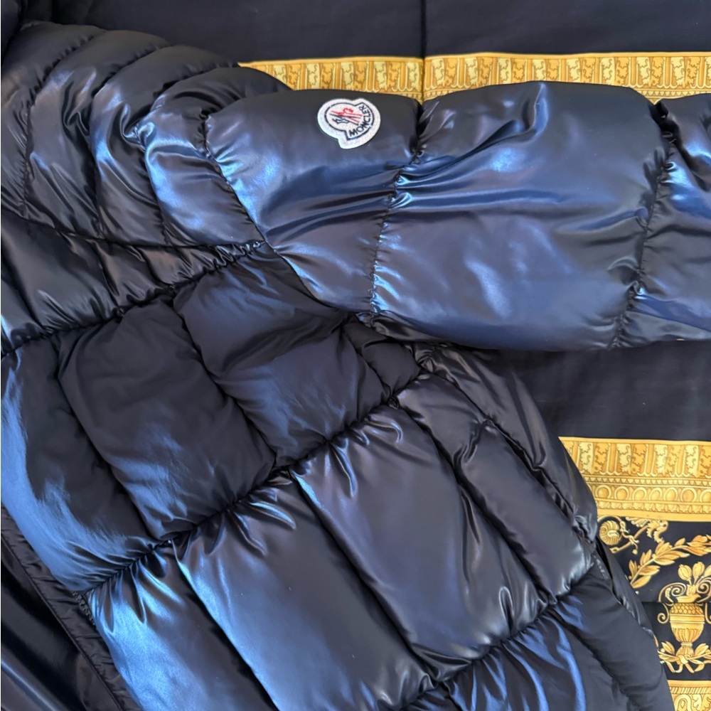 Monclear warm coat size 14 black